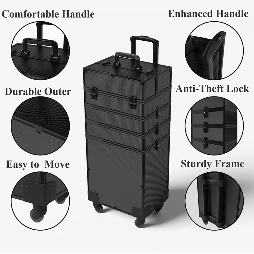 NWB proxracer travel professional cosmetics case
